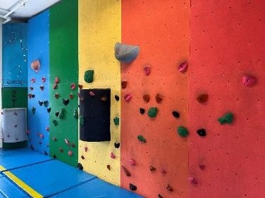 Indoor Sports climbing wall