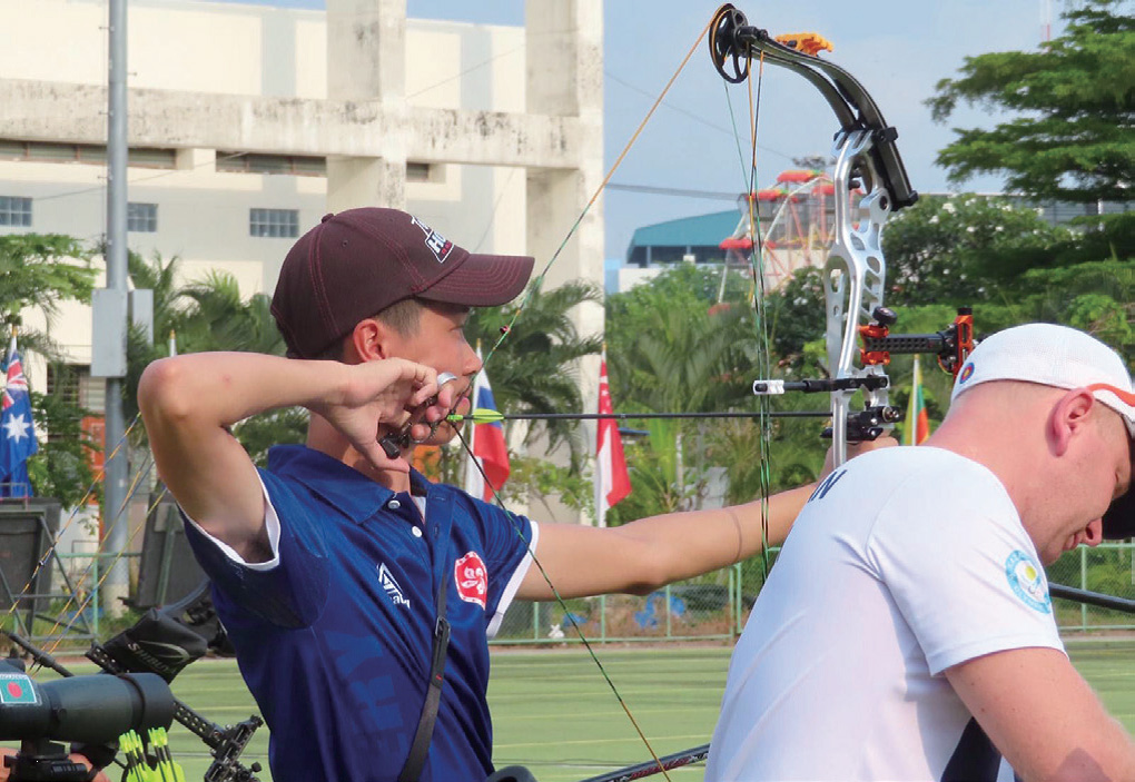 Interview with archery athlete Tsui Chun Kit