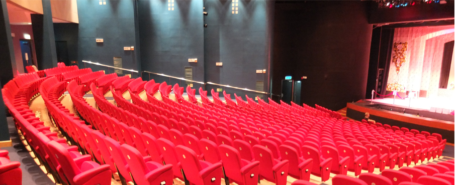 The interior of Ko Shan Theatre