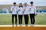 校園組: 廖曉朗及白凱文奪得男子110 米欄賽銀 牌及女子100 米欄賽銅牌，林銘夫及賈慧妍奪 得男子及女子跳遠賽銅牌