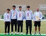 校園組: 陳一樂、葉景維、梁靖恆及吳君浩奪得 男子4x200 米接力賽銅牌