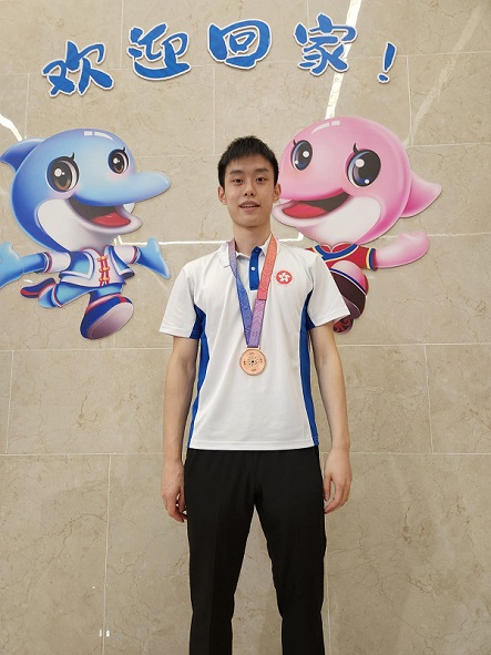 公開組: 吳英倫奪得羽毛球男單銅牌