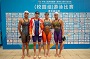 校園組: 林韻晴、梁潁溱、馮雪瑩及李芯瑤奪得 女子4x100 混合泳接力賽銅牌