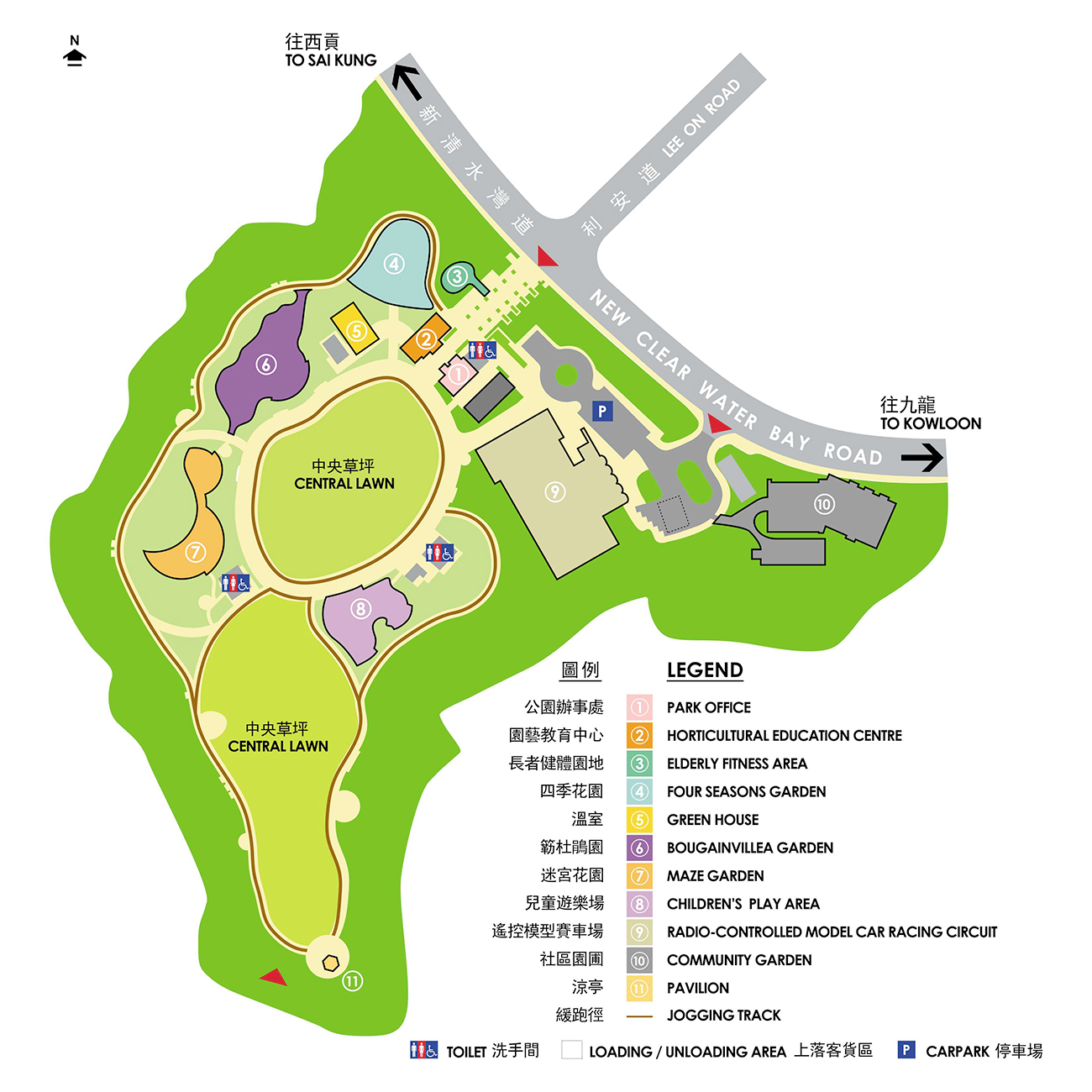 Crahen valley park map